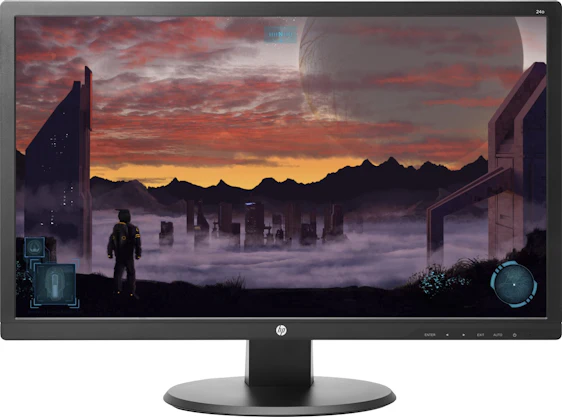 Hewlett-Packard HP 24o für 89€ - 24" Full-HD-Monitor mit TN-Panel und 1ms Reaktionszeit