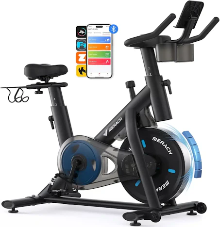 MERACH Heimtrainer mit magnetischem Widerstand für 125,39€