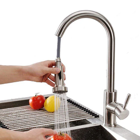 Ausziehbar Armatur mit 2 Strahlarten Küchenarmatur mit Brause