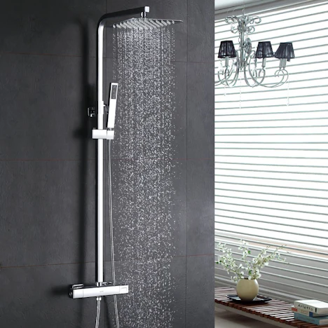 Homelody Thermostat Regendusche Duschset Duschsystem Duscharmatur