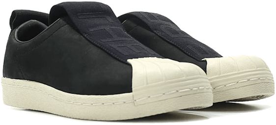 Adidas Superstar BW3S für 34€ - schnürsenkelloser Sneaker in Schwarz