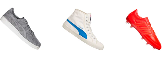 *Vorbei* Über 150 Fußballschuhe & Sneakers für je 10€ bei SportSpar Schuhwahnsinn - z. B. Onitsuka Tiger GSM