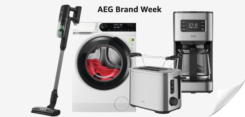 AEG Brand Week bei Amazon - Kleine &amp; große Haushaltsgeräte zum Schnäppchenpreis shoppen!
