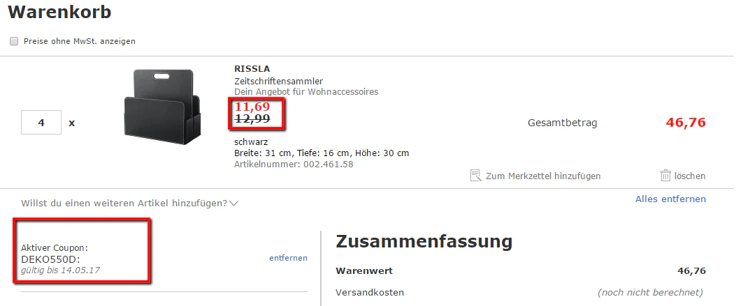 Warenkorb_Ikea