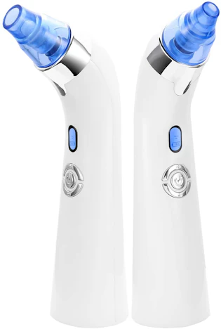 Daromigo USB Aufladung Porenreiniger mit 5 Austauschbaren Reinigungsaufsätzen,4 Modi