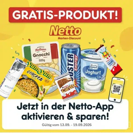 Netto gratis: Brühwürfel, Ehrmann Vanilletraum u.a.