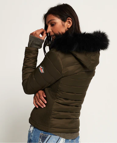 Superdry Fuji Kapuzenjacke mit Doppelreißverschluss