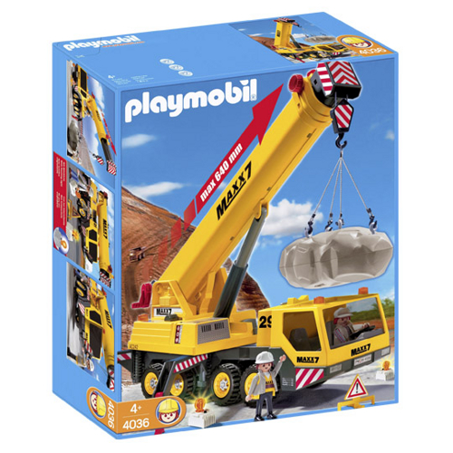 Playmobil, 4036 Schwerlast-Mobilkran für 39,95 EUR