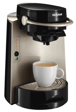 Severin KA 4566 für 35€ - Kaffeepadmaschine (auch für Senseo Pads)