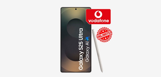Samsung Galaxy S25 Ultra mit unbegrenzten Datenvolumen in Vodafone-Allnet für 49,99€ mtl.