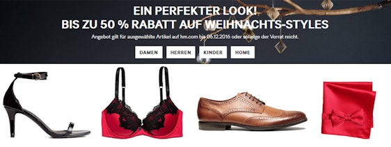 Nikolaus-Special bei H&M: Bis zu 50% Rabatt auf Weihnachts-Styles + kostenloser Versand
