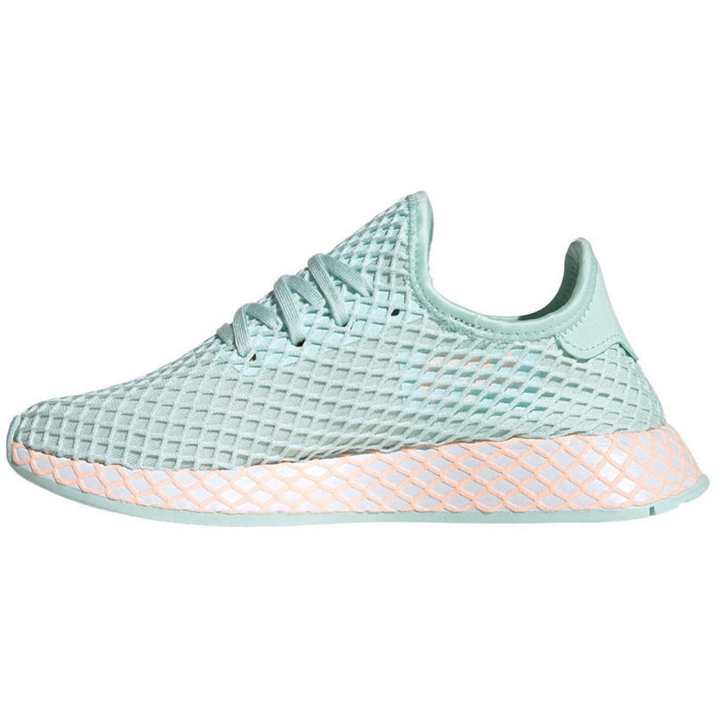 24% Nachlass auf Adidas Deerupt Runner J turquoise/ftwr white/clear orange