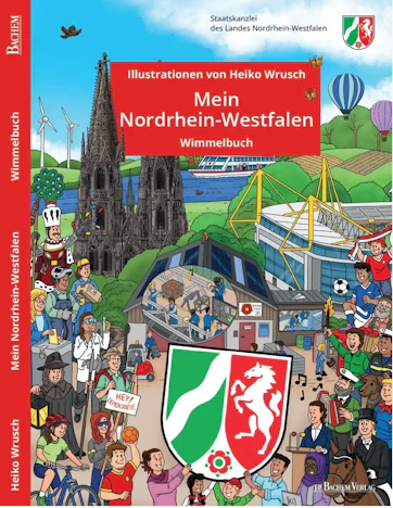 Mini-Wimmelbuch: Mein Nordrhein-Westfalen gratis