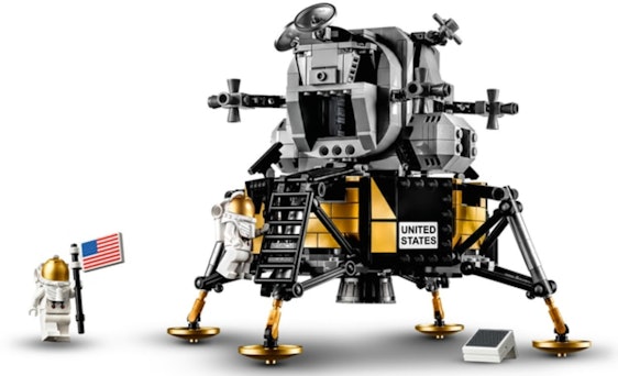 Lego Creator "NASA Apollo 11 Mondlandefähre" (10266) für 70€ – Set mit 1.087 Teilen
