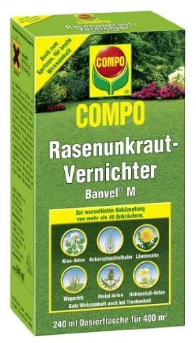 Compo 16417 Rasenunkraut-Vernichter Banvel M, 240 ml für 10,81 EUR inkl. VSK