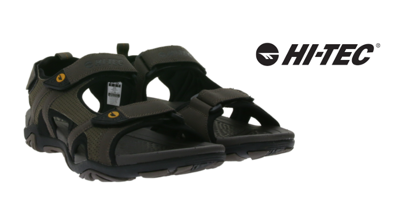 HI-TEC Crater Trekking-Sandale für nur 33€ | Trekking-Wandersandalen, Größen 39 - 41, Farbe: braun