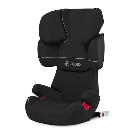 Cybex Silver Solution X-fix, Autositz Gruppe 2/3 (15-36 kg), mit Isofix, Kollektion 2018, Pure Black