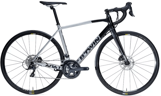 b'Twin Ultra 500 AF GF Alu Gran Fondo für 630€ - Einsteiger-Rennrad mit Scheibenbremse