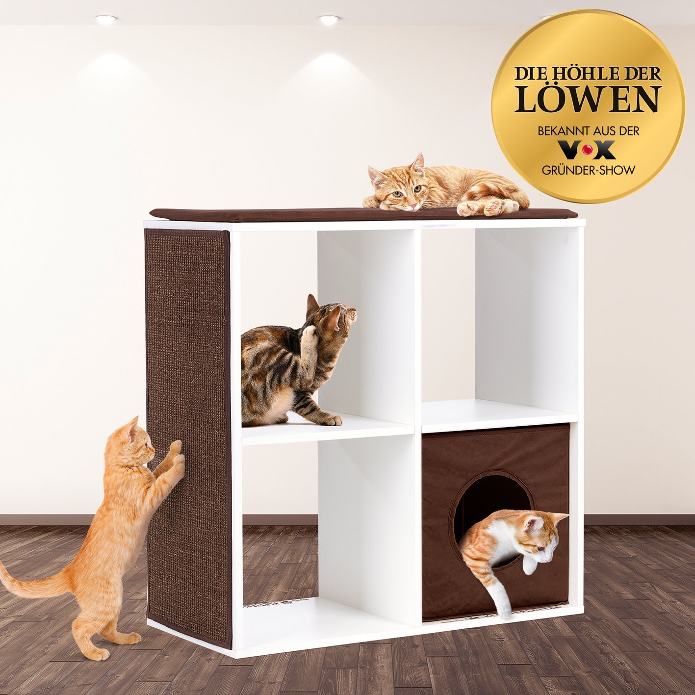 Kletter Letter "Kratzbaum aus Die Höhle der Löwen" nur 29,99€ Stat 99,99€