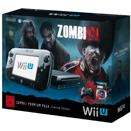 Nintendo Wii U - Konsole mit 32GB und ZombiU Bundle für 319€ 