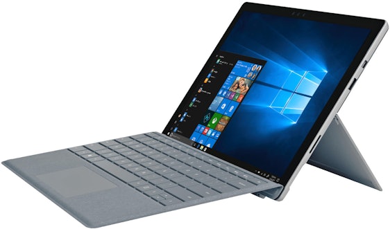 Microsoft Surface Pro (2017) + Type Cover für 799€ - 12,3" Convertible mit i5-7300U, 8GB RAM und 128GB SSD
