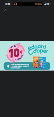 GZG Edgard&Cooper bis zu 10€