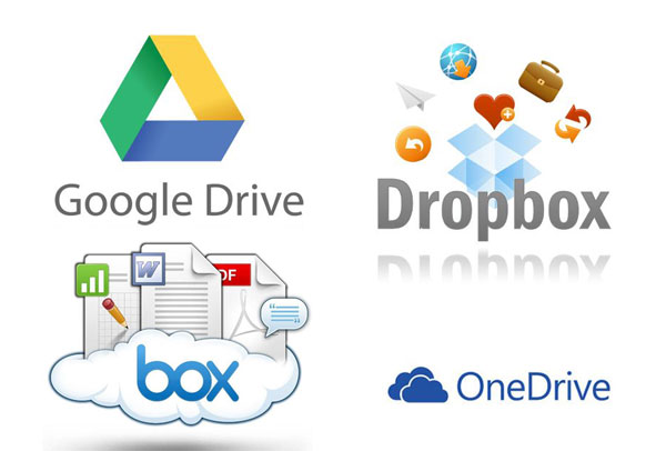 Dropbox, Google Drive, Onedrive und box.com - Welcher ist der beste Cloud-Speicher? 