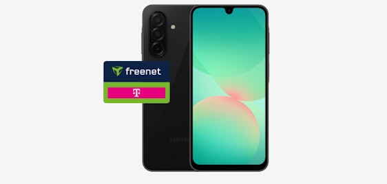 Einm. nur 1€! 🔥 Samsung Galaxy A26 5G mit 8GB 5G Telekom-Allnet-Flat für 12,99€ mtl.