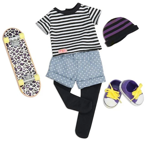 72% Rabatt auf Our Generation Skater-Outfit