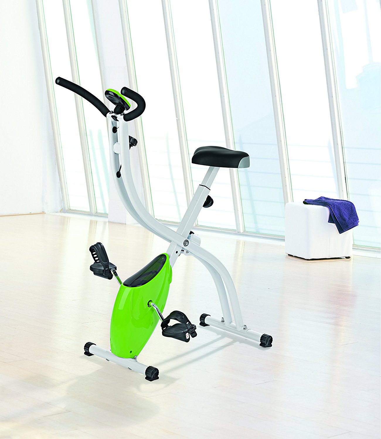 VITALmaxx Heimtrainer Fitness Bike mit magnetischer Bremse