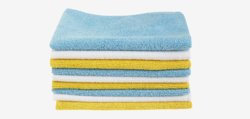 Amazon Basics Mikrofasertücher für 11€ - 24 Stück, mehrfarbig, maschinenwaschbar