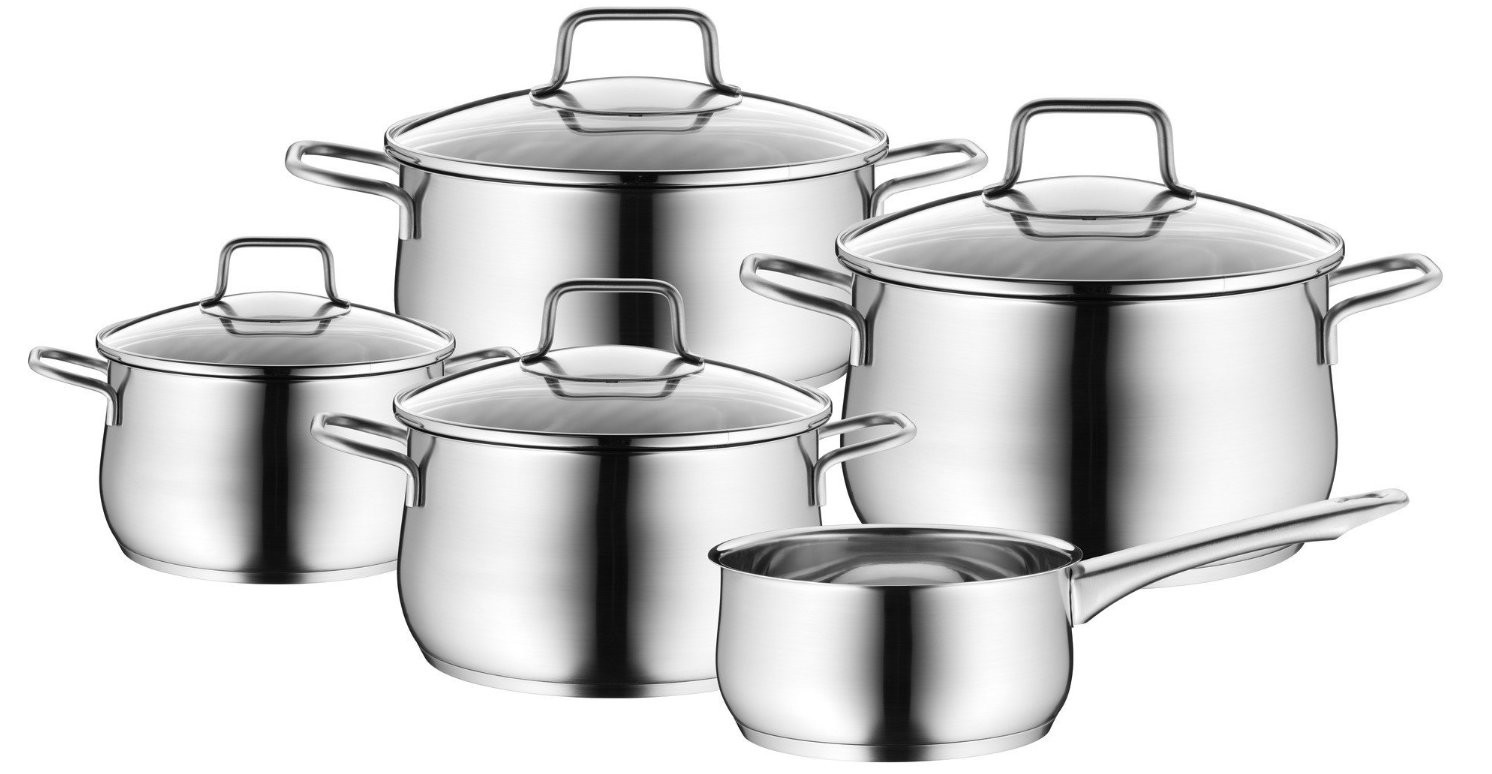 WMF Mattea Topfset 5 tlg. für 90€ - spülmaschinenbeständig und induktionsgeeignet