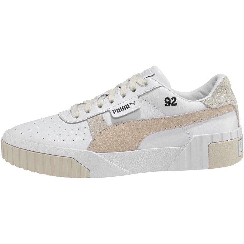 Puma x Selena Gomez Cali Lthr Suede white/silver grey mit 50% Nachlass