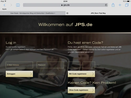 Gratispackung JPS Zigaretten gewinnen