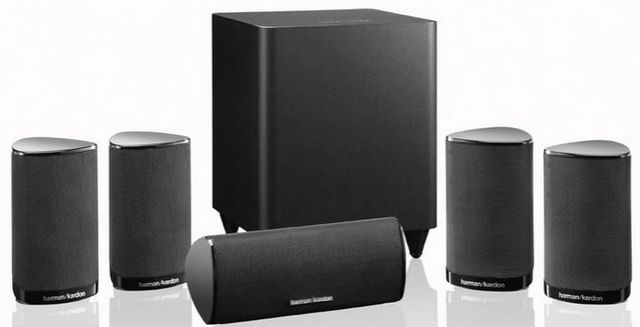 Harman-Kardon HKTS 5 für 189€ - 5.1 Lautsprechersystem mit Subwoofer, schwarz
