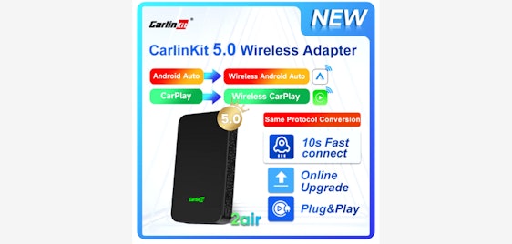 CarlinKit 4.0 Wireless für 26€ – Apple CarPlay & Android Auto Adapter