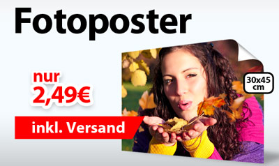 30x45cm Poster für 2,50€ inkl. Versand oder für 1€ im Media Markt (bei Abholung)