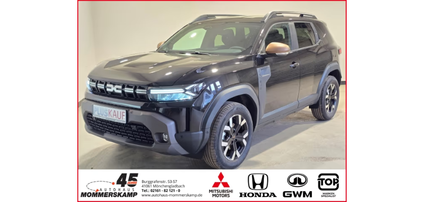 Dacia Duster III Hybrid 140 für 224€/Monat 🚗✨ Finanzierung, 1.000€ Anzahlung, 10tkm/Jahr
