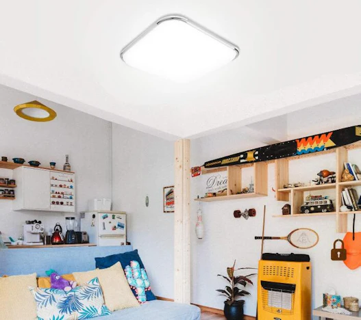 Hengda 24W LED Deckenleuchte, 2160LM, 6500K Kaltweiße, Flimmerfrei und Blendfrei