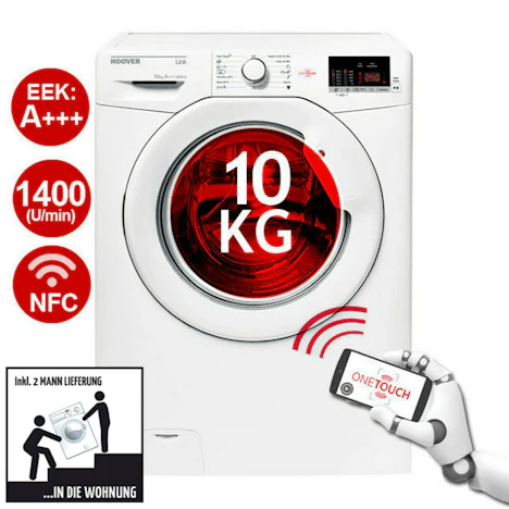 HOOVER HL 14102D3-S 10kg Waschmaschine Frontlader Hoover Link EEK: A+++_2ML