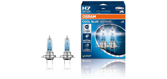 Starke Sicht! 💡 Osram Cool Blue Intense H7 (2er-Set) für 11€
