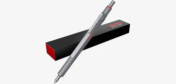 Edles Schreibgefühl! ✍️ rOtring 600 Gelschreiber in Silber für nur 24€ 🖊️