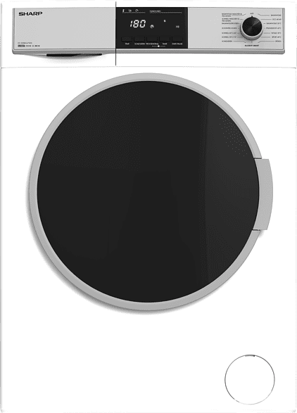 Media Markt Tagesdeal! ⏰ Sharp ES-HDB8147WD-DE für 429€ – 8kg Waschtrockner