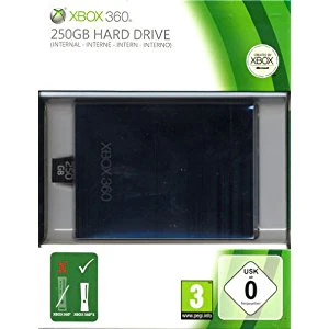 250GB Festplatte für Xbox 360 Slim