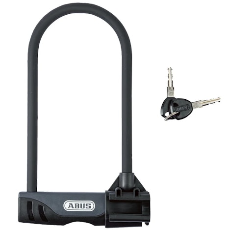 Safe! ABUS U Lock 7602 für 23€ - Fahrrad-Bügelschloss mit doppelter Verriegelung