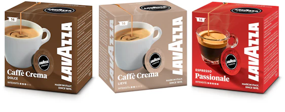 Günstige Lavazza-Kapseln beim Prime Day Countdown - z.B. 32 Kapseln Espresso Passionale für 9€