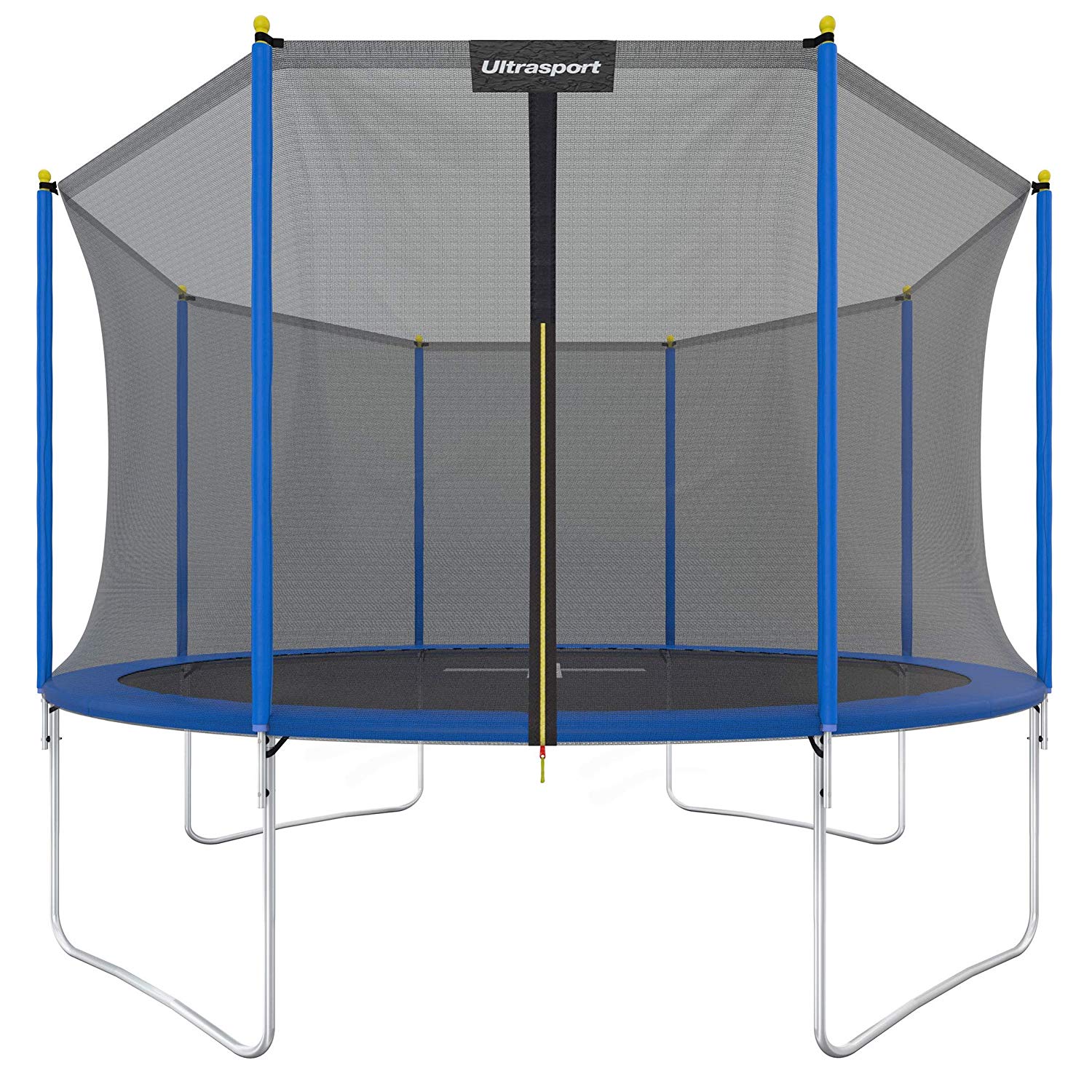 Ultrasport Trampolin "Unijump" (Ø305cm, Komplettset inkl. Sprungmatte, Sicherheitsnetz, gepolsterten Netzpfosten und Randabdeckung) [Amazon]