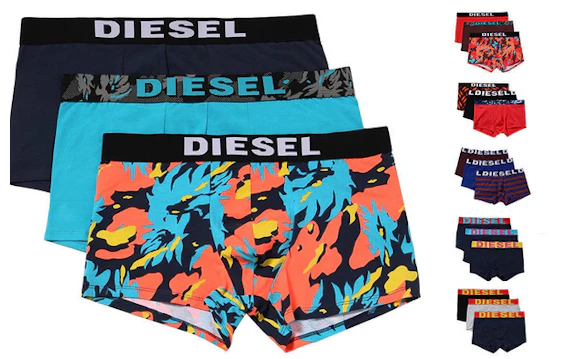 Diesel Boxershorts im 3er Pack für 25€