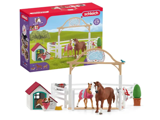 🐴 schleich HORSE CLUB 42458 – Hannahs Gastpferde (20-teiliges Spielset) für 29,33€