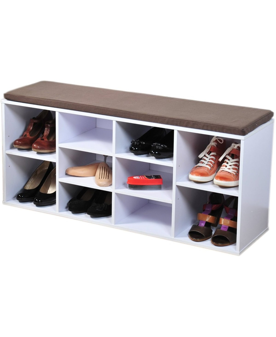 Kesper Schuhschrank mit Sitzkissen, 103,5 x 29,5 x 48 cm für 37,91 EUR inkl. Versand